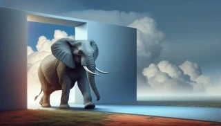 Mit dem Elefant durch die Wand 